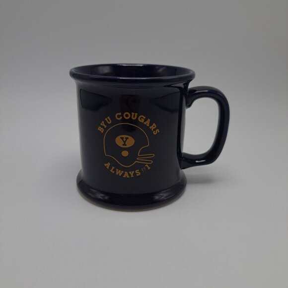 BYU Cougars Always #1 Ceramic Mug Blue Coffee Tea Cup - Picture 11 of 13